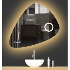 Bathroom LED Mirrors 90x90 cm, Model NC092 | Saudi Ceramics