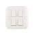 10A Light Switch 4 Gang, White, 7x7cm Size, 250 volts | Spectra