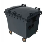 حاوية  رمادية 1100 لتر