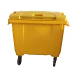 Plastic Waste Container with Pedal Capacity 660 Liter