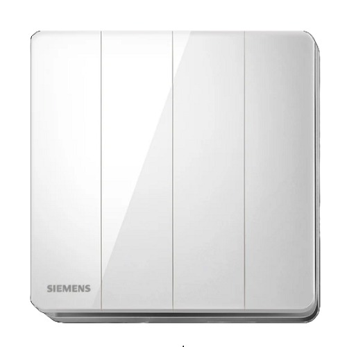 مفتاح انارة رباعي 16 امبير 86×86 مم، ابيض، 250 فولت | Siemens (دلتا أرينا)