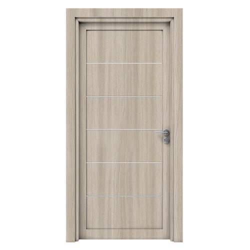 Premium Wooden Door for Entrances 235x115 cm, Thickness 6 cm, Gray | YT-87005325