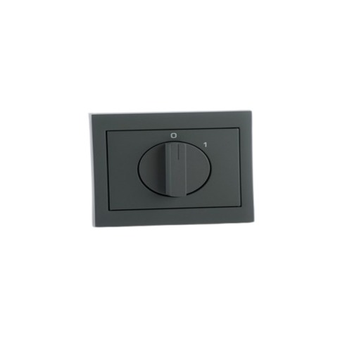 Air Conditioner Switch K1 7×7 cm Black, 20 Ampere | N0630B