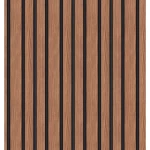 Interior decorative coverings, brown and black color, size 290 cm, model 23-103