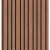 Interior decorative coverings, brown and black color, size 290 cm, model 23-103
