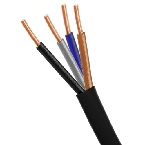CU/PVC/PVC Solid Copper Electric Cable 4 Core 2.5 sq mm 0.6/1kV 1000m | RESCAB