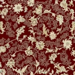 فرش أرضيات منزلي مزخرف PP، سمك 13 ملم، لون أحمر، موديل اضنه