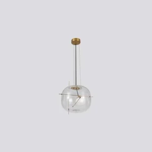 Pendant Light Single Bulb 300×280 mm Gold, Cord Length 1500 mm | 