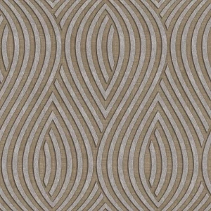 Wavy Wall Covering Brown Color 10m x 0.53m, Model 364-2 | Balbaid Decor Company