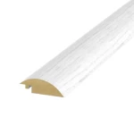 لوح نهاية باركيه خشبي، أبيض، مقاس 240 سم × 8 سم