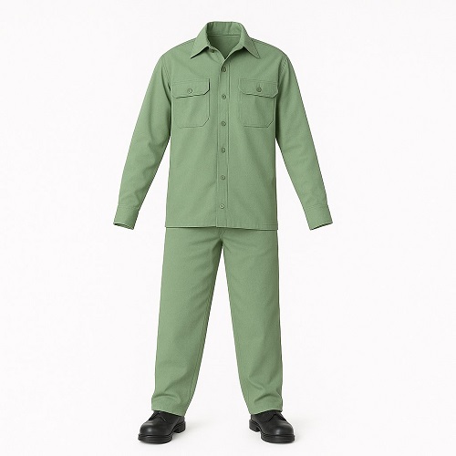Work Safety Suit Size XXXXL Light Green Color | 753