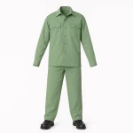 بدلة سلامة  للعمل مقاس XXXXL، لون اخضر فاتح