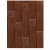 Chinese HDF Wooden Parquet, Brown, 12mm Thickness, Model 1228-001