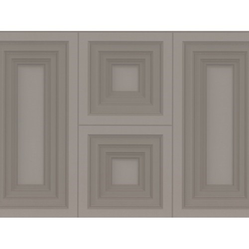 ورق حائط هندسي مقاس 10 م×1.06 م لون رمادي داكن | شركة بالبيد للديكور