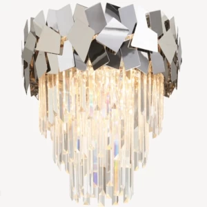Quasar Ceiling Light 48x48x42 cm Chrome Color | Abyat Company