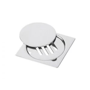 صفاية تصريف للمياة 10×10 سم، لون فضى | N16.004