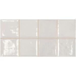Ceramic Panels Glossy Surface 20×40 cm, Gray Color | Spanish
