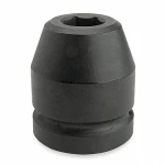 Impact Socket 6 Point, Size 1 inch, Drive Size 1  1/8 inch, Proto Brand 