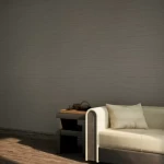 ورق جداري نقشات طول 10 م، عرض 50 سم، لون بني غامق