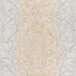 Pattrened Wall Decoration, Begie Color, Size 10m×1.06m, Model 5509 