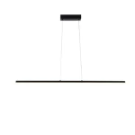 إضاءة معلقة، طول 100 سم، ارتفاع 200 سم، لون أسود