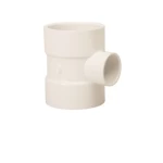 TEE REDUCING PVC Schedule 40 Aplaco Size 2×2×1 ½ inch Colour White