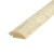 Wooden Parquet End Strip, Height 8 cm, Length 240 cm, Thickness 5 mm, beige