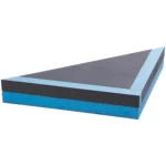 رف دش مقاس 56×56سم، ارتفاع 10 سم، لون رمادي