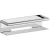 Stainless Steel Shower Shelf Dimensions 31x12x11 cm, Color Chrome 