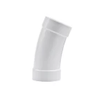UPVC Elbow Long Radius 22.5° [Sappco]    Outside Diameter 16 mm White  Color