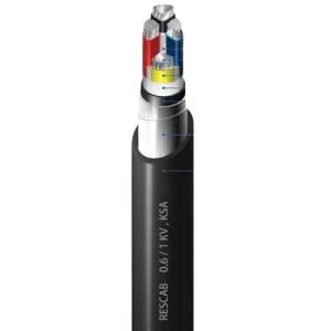 4 Core Stranded Aluminium Cable 16mm2, 0.6/1kV, STA Armored, PVC Insulation, 1000m | RESCAB