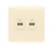 USB Charger socket 2g 2.1 Amp Alfanar Model  ALF Size 7x7 Colour Beige