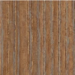 ورق جداري حجري لون بني، طول 910 سم، عرض 66.04 سم.