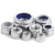 Stainless Steel 304 Nylon Insert Lock Nut,  Size  12 mm Grade 4.8, DIN 985 Standard | Aobsco Company