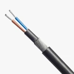 BAHRA 25mm Two Core  0.6/1kV Armored Electrical Cable, AL/PVC/SWA/PVC, Stranded Aluminum, 1000 meter