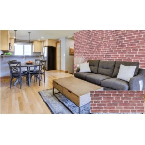 Brick Alternative for Facades Size 50×120 cm, Red Color | Luxury line