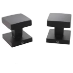 Fixed separated door handle Black Color