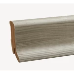 Wood fiber skirting vario, gray color, dimensions 260x8x1.6 cm, model 381769