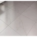 Indian Porcelain Floor Tiles, White, Victoria Model, Size 0.9×60×60 cm