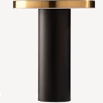 Table Lamp, Contemporary Design, Size 34x34x32 cm, Black Color