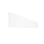 High-Quality Exterior Cornices, 30.6 cm Height, 5.4 cm Width, 2.40 m Length, White Color | Zakharef Company