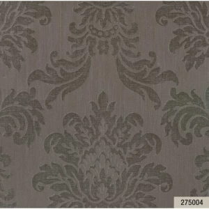 Classic Wallpaper Length 10m, Width 0.73m, Dark Brown Color | Balbaid Decor Company