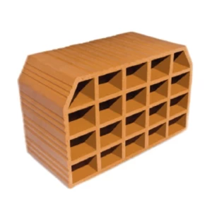 Hourdi Red Bricks Normal Size 20×25×40 cm, Weight 12.5 kg | Saudi Red Bricks(Alamoudi)