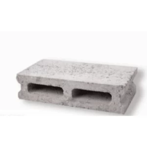 بلوك أسمنتي فيرفيس 40x20x10 سم، لون رمادى، سمك 3 سم | Al Wasd Industrial