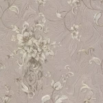 Italian Patterned Wallpaper, Size 10m×1.06m, dark beige Color, Model 84012 