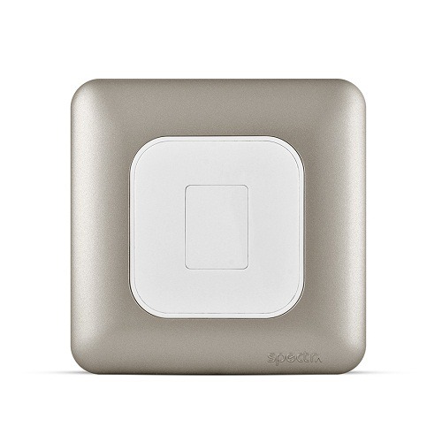 Blank Off 1 Gang 7x7 cm Titanium Color | Spectra