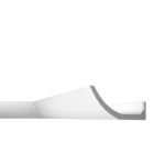 Belgian Ceiling Foam Ceiling Decoration, White Color, Size 200×18×7 cm