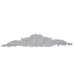 Engraved Local Foam Ceiling Decor, Weight 20 kg, Size 117x23.5 cm 