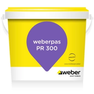 Decorative Weberpas PR 300 Cement Paint 20 kg Barrel, White | Sodamco-Weber