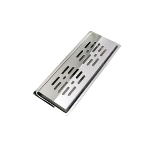 صفاية صرف للحمام شكل مستطيل 30×10 سم لون تيتانيوم | N116.506